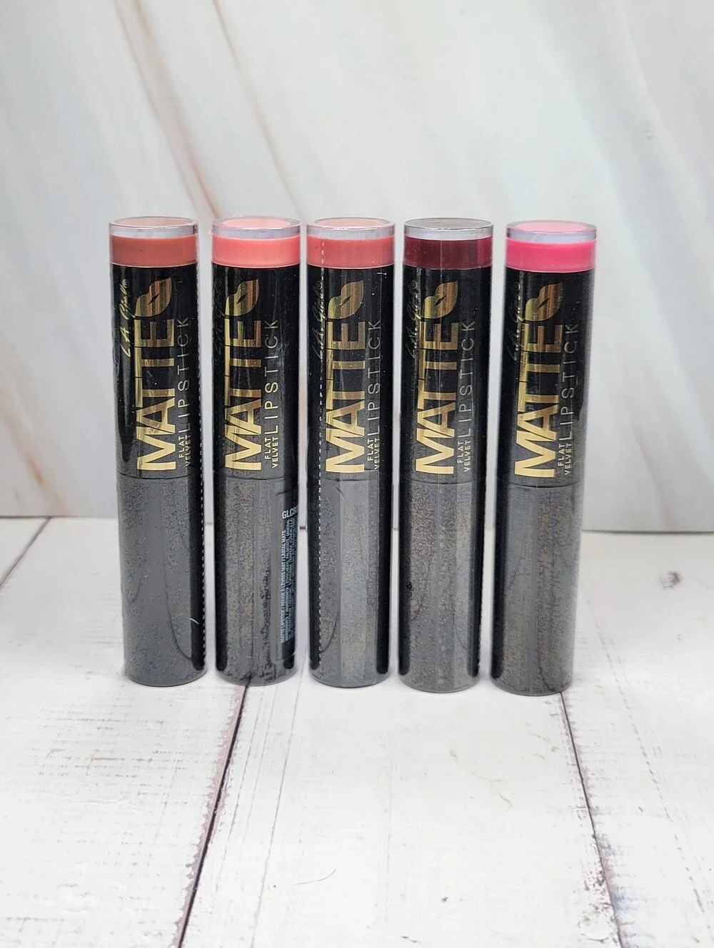 L.A. Girl Matte Flat Velvet Lipstick Bundle NEW!